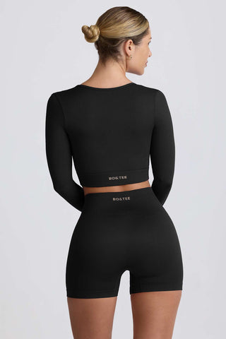 Seamless High Waist Sculpting Shorts