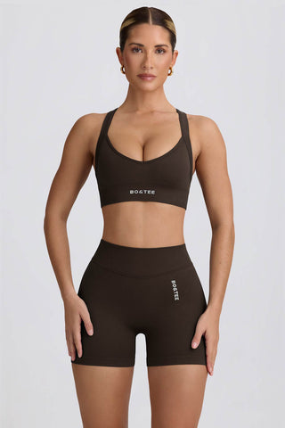 Seamless High Waist Workout Shorts