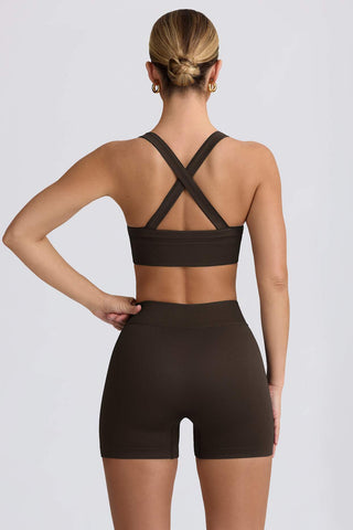 Seamless High Waist Workout Shorts
