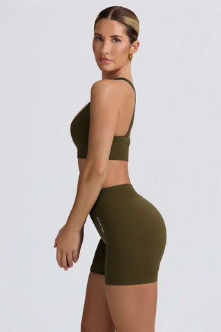 Seamless High Waist Workout Shorts