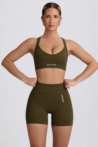 Seamless High Waist Workout Shorts