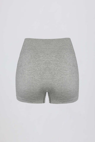 Seamless Grey Sculpt Shorts