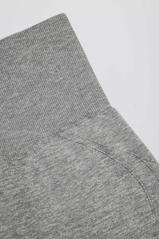 Seamless Grey Sculpt Shorts