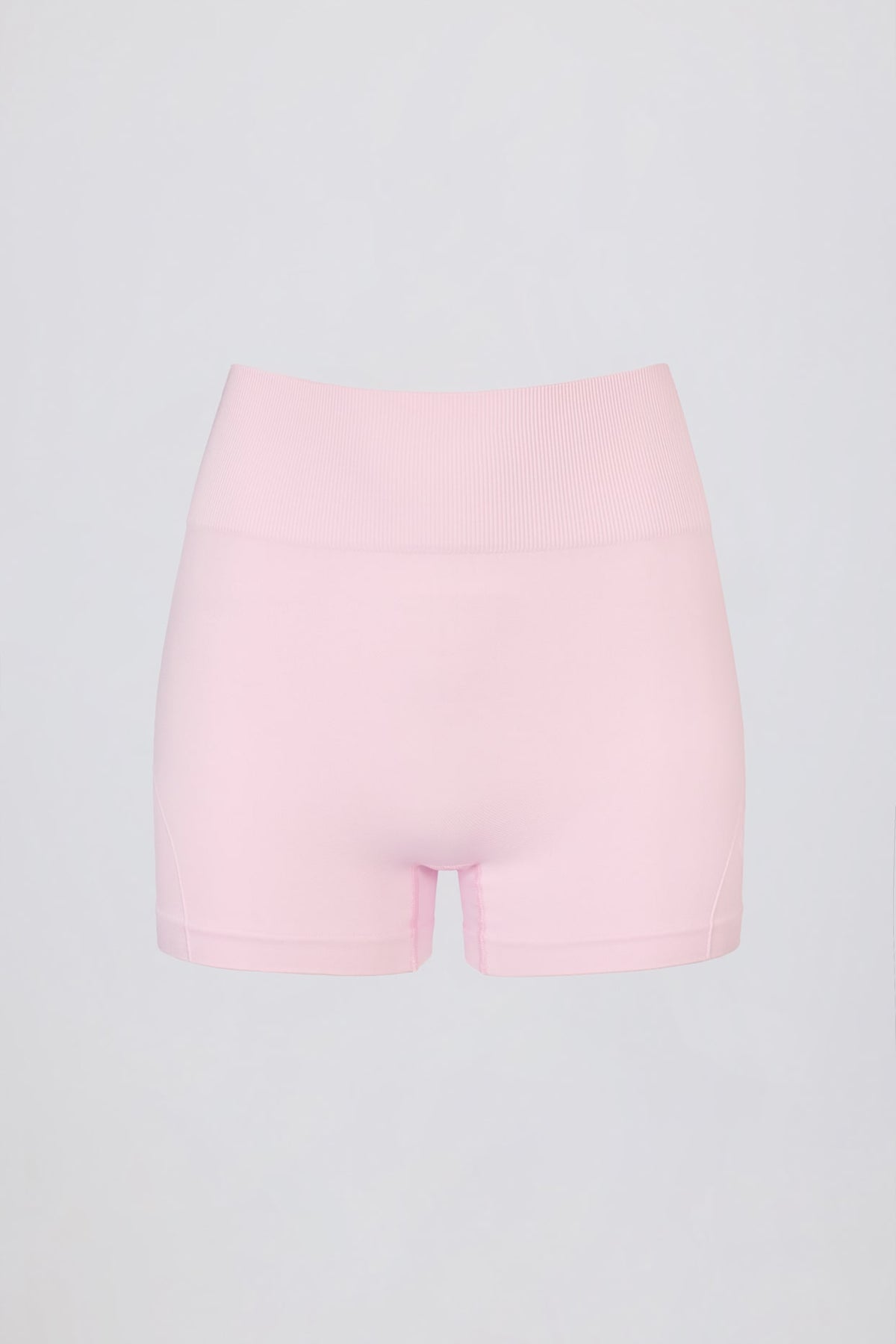 Powder Pink Seamless Workout Shorts