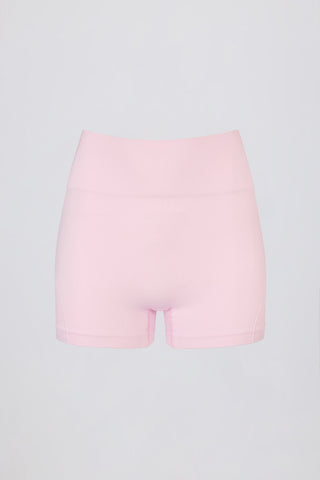 Powder Pink Seamless Workout Shorts