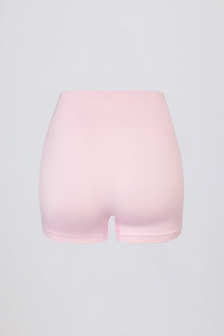 Powder Pink Seamless Workout Shorts