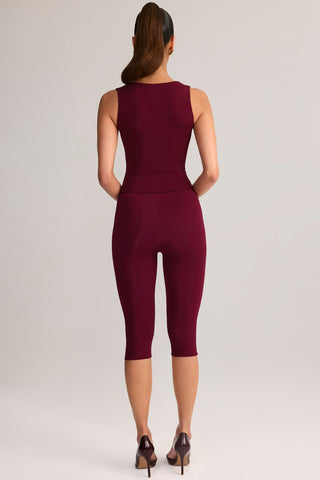 Capri Leggings with Sculpting Seam