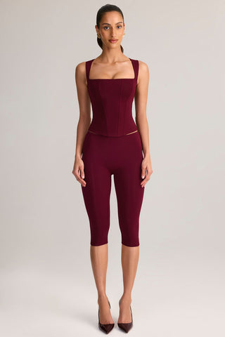 Capri Leggings with Sculpting Seam