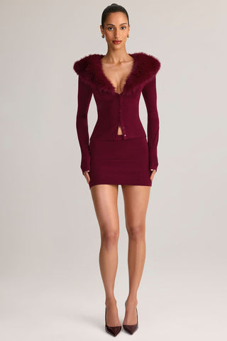 Low Rise Bodycon Mini Skirt