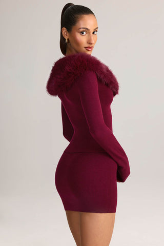 Low Rise Bodycon Mini Skirt