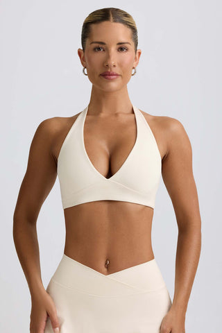 Plunge V Neck Sports Bra