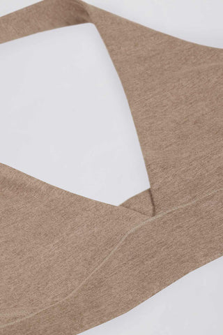 Plunge V Neck Sports Bra