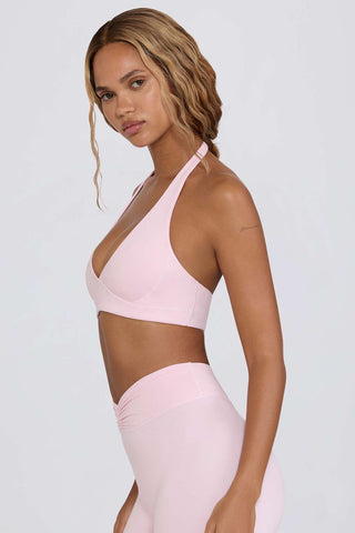 Plunge V Neck Sports Bra