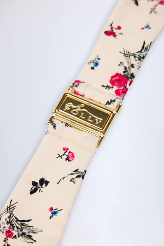 Floral Check Balconette Bikini Top