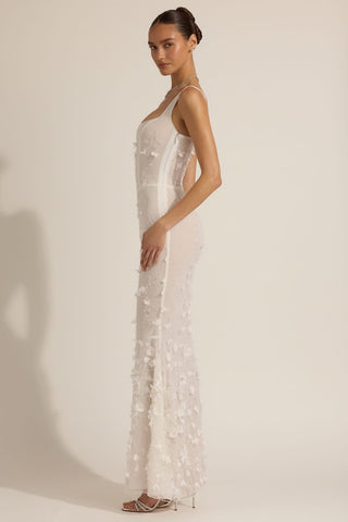 Embellished Fishtail Corset Gown