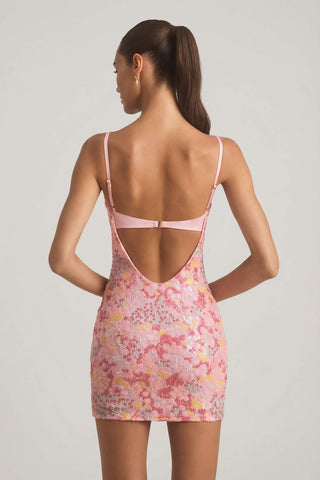 Embellished Camisole Mini Dress