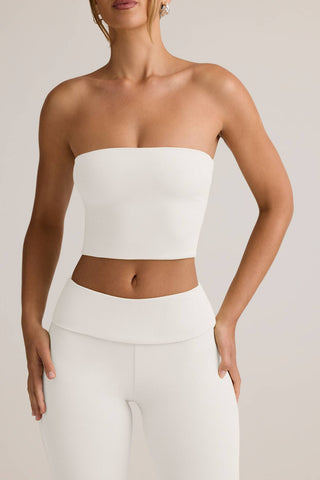 Strapless Bandeau Crop Top