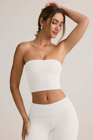 Strapless Bandeau Crop Top