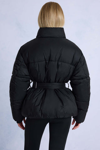 Oversized Belted Ski Jacket
