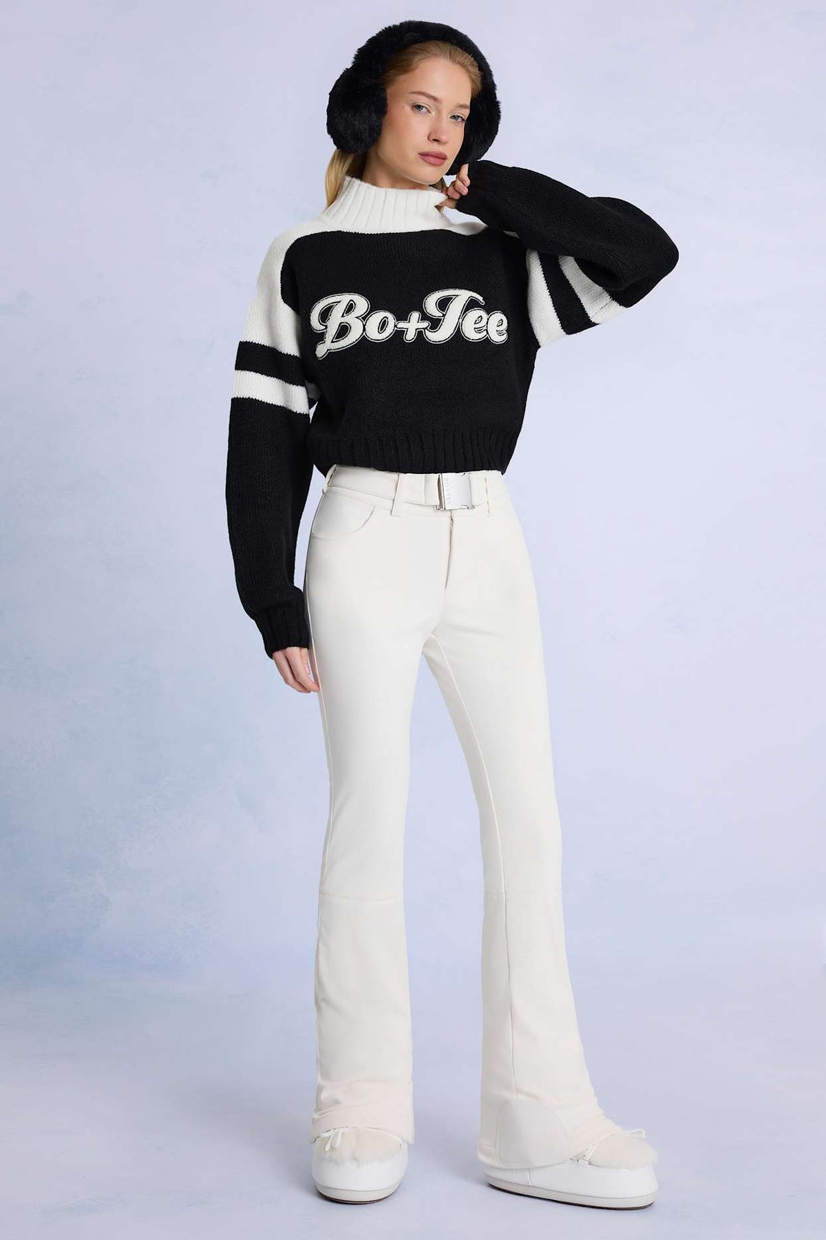 Waterproof Ski Salopettes with Flared Legs