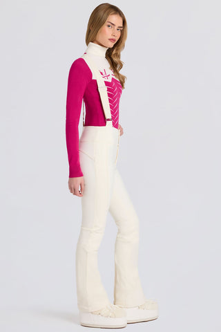 Flared Ski Salopettes with Suspenders