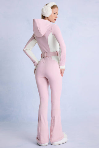 Powder Pink Ski Suit