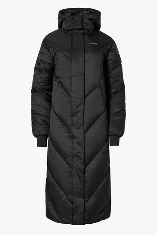 Sleek Waterproof Longline Parka