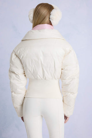Layered Ski Jacket in Ice
