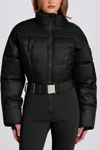 Waterproof Padded Belted Ski Suit