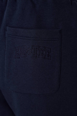 Classic Navy Wide Leg Joggers