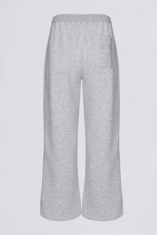 Grey Marl Wide Leg Joggers