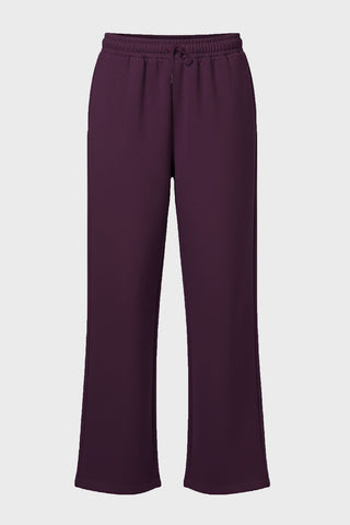 Plum Wide Leg Joggers