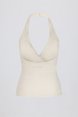 Wrap Halterneck Tank Top