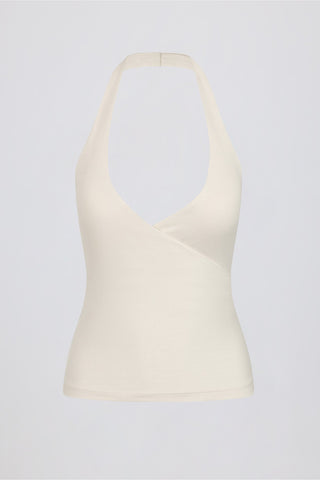 Wrap Halterneck Tank Top