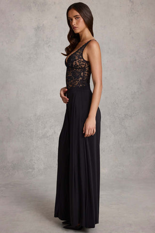 Sheer Wide Leg Trousers